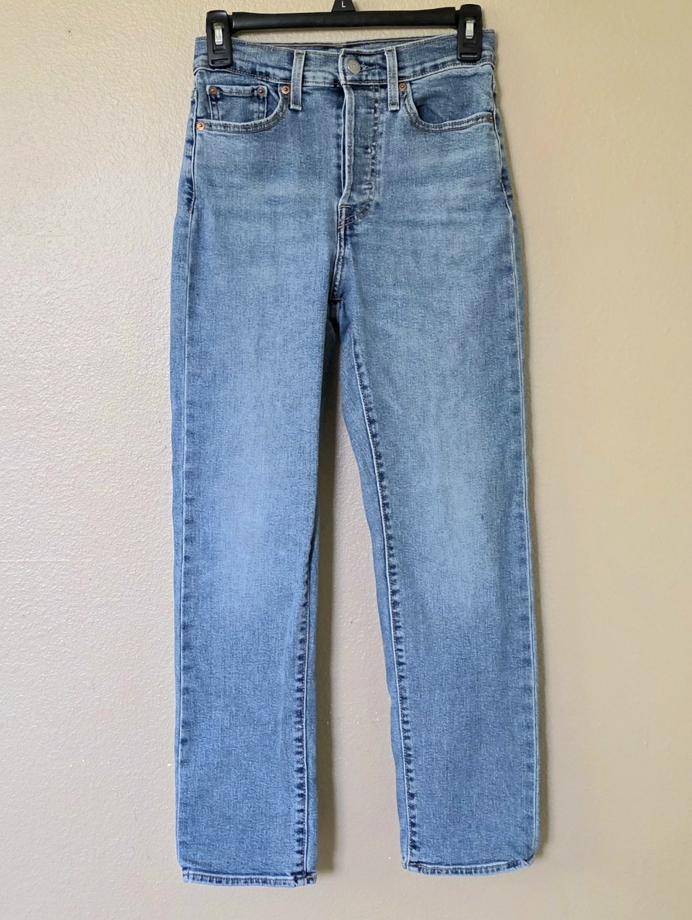 Levi's Womens Wedgie Straight Denim Jeans - Size 25